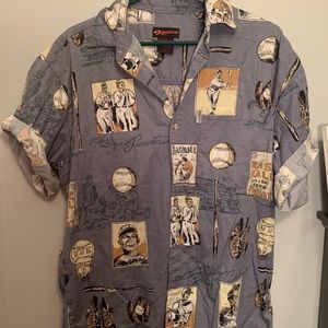 Baseball Button Up